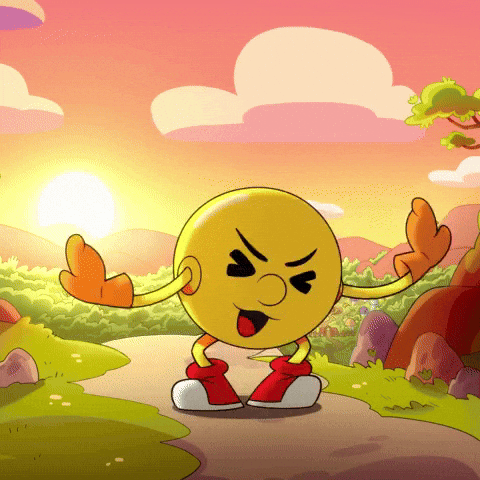 Starry Eyes Wow GIF by PAC-MAN™