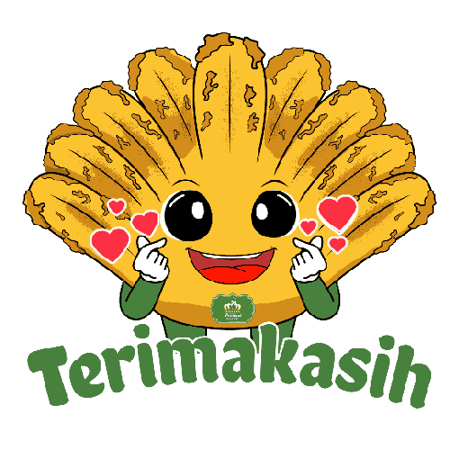 Pisang Kipas Presiden Sticker