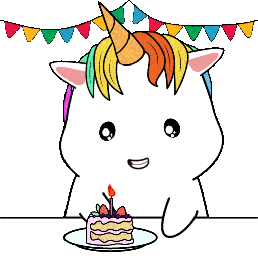 Happy Birthday Party Sticker by Chubbiverse