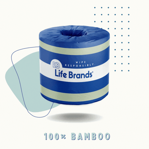 Toilet Paper Bamboo GIF by RB Life Brands