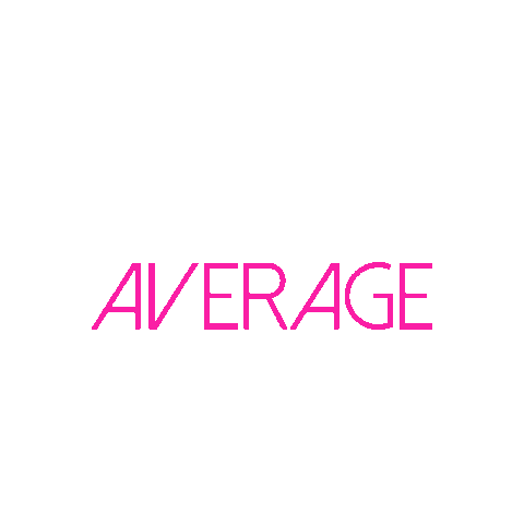 Average Socialite Sticker