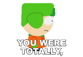 You Are Right Kyle Broflovski Sticker by South Park