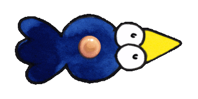 Arrow Bird Sticker by Leif GmbH