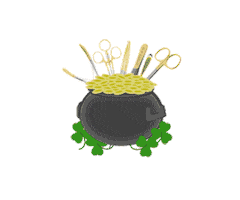 St Patricks Day Irish Sticker by KLS Martin Group