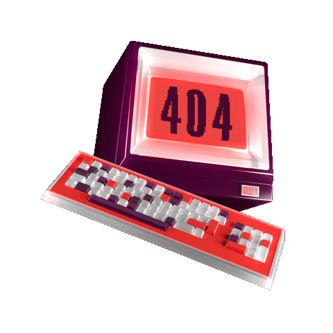3D Oops Sticker