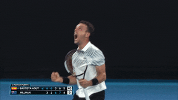 roberto bautista agut 2019 aussie open GIF by Australian Open