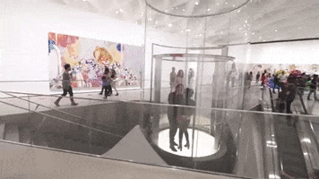 los angeles architecture GIF by The Broad Museum