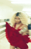 Nicki Minaj Running GIF