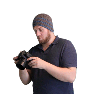 Photo Beanie Sticker by photostrayer