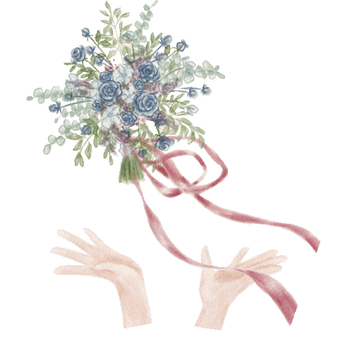 Illustration Flower Sticker