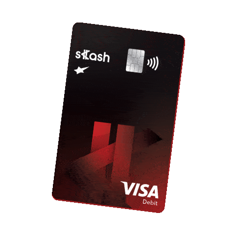 Save Visa Card Sticker by sKash.App