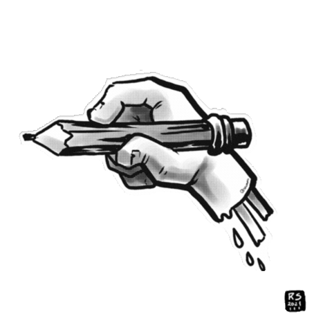 Hands Mano Sticker