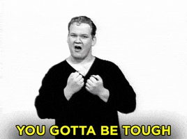 you gotta be stronger andy richter GIF by Team Coco