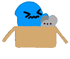 Hennousagi Sticker by Annafish