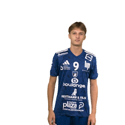 Happy Hand Sticker by GRAND BESANÇON DOUBS HANDBALL