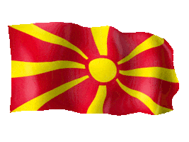 Flag Macedonia Sticker by StreamMk