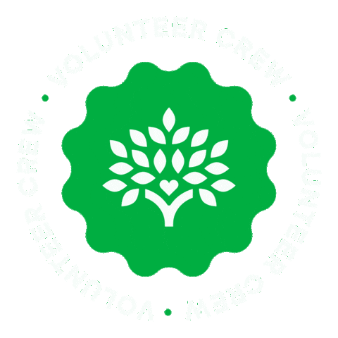 Volunteer Sticker by Besa