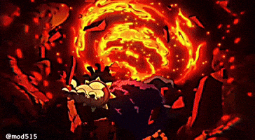 One Piece Luffy Vs Kaido GIF