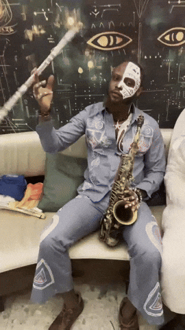 Saxophonist GIF