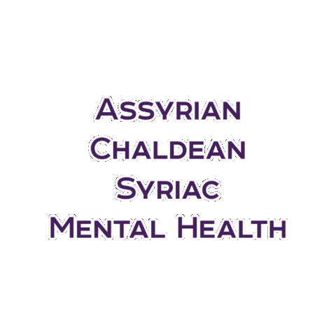 Assyrian Chaldean Syriac Mental Health Sticker