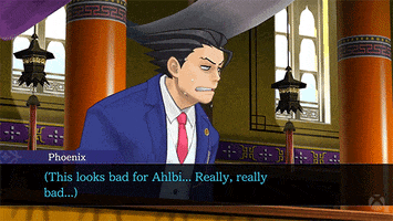 Sweating Ace Attorney GIF by Xbox