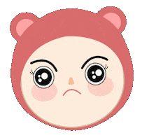 Angry Baby Sticker