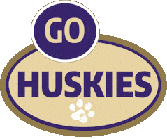 Uw Huskies Sticker by UofWA