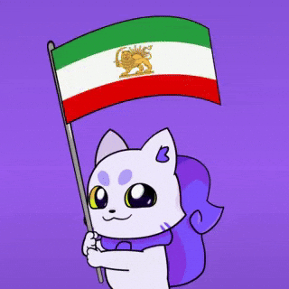 Flag Iran GIF by Lucky Kat Studios