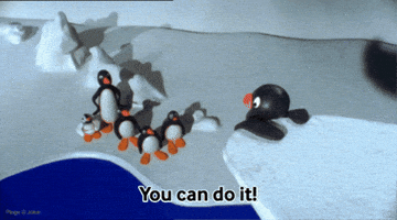You Can Do It GIF by Pingu