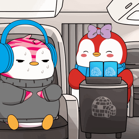 Vacation Traveling GIF by Pudgy Penguins