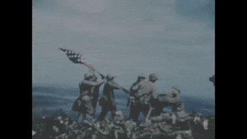 American Flag Vintage GIF by US National Archives