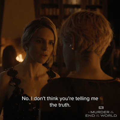 Lying Brit Marling GIF by FX Networks