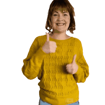 Duimen Goedzo Sticker by Marjolein