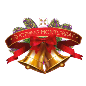 Shopping Montserrat Sticker