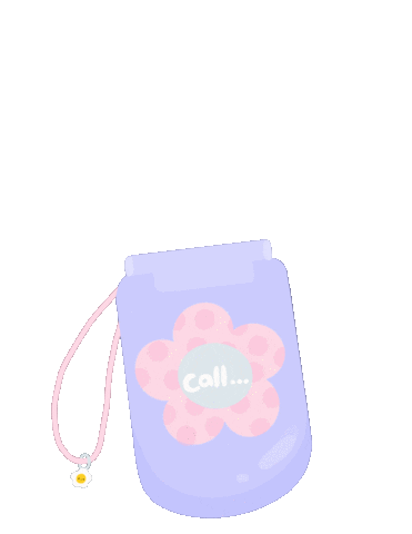 Bear Calling Sticker