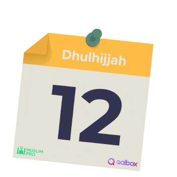Islam Calendar Sticker by Muslim Pro