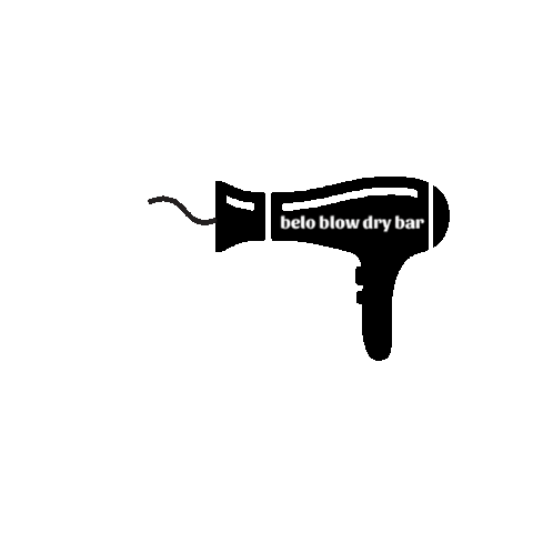 beloblowdrybar Sticker