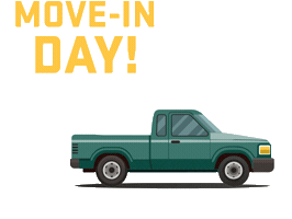 Move In Wayne State Sticker by Wayne State University