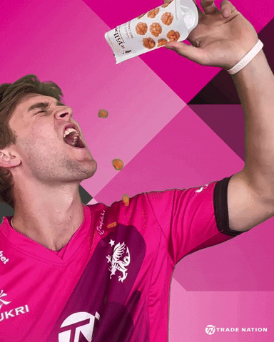 Snack GIF by Somerset County Cricket Club