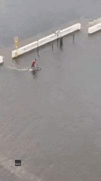 Rain Storming GIF by Storyful