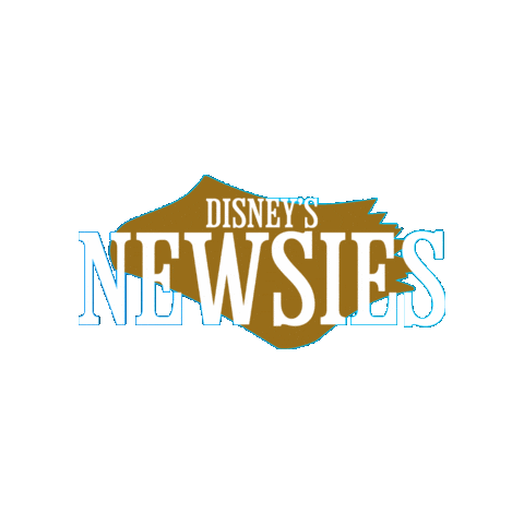 Disney Newspaper Sticker by PCS Theater