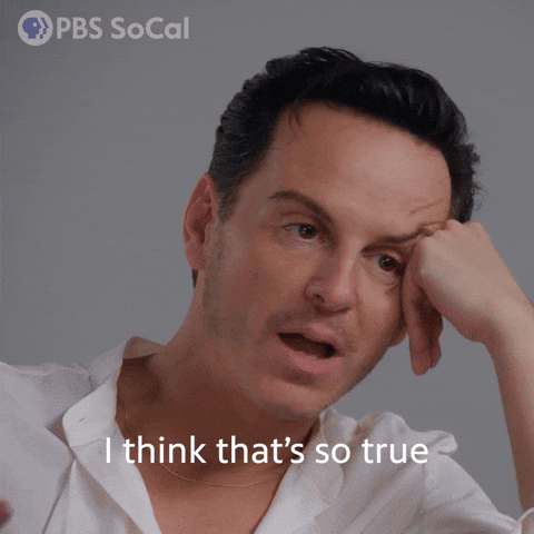 I Agree Andrew Scott GIF by PBS SoCal by PBSSoCal