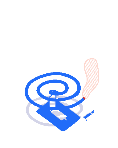 Loop Mosquito Sticker By Il Geru GIF