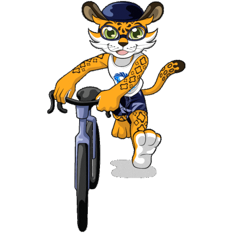 Triatlon Cog Sticker by Comité Olímpico Guatemalteco