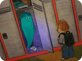 sad creative writing GIF by The Daily Doodles