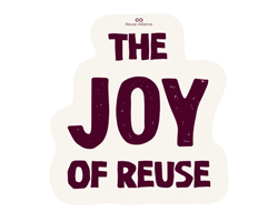 Sticker by Reuse Alliance