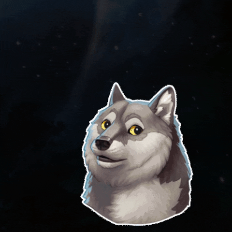 Moon Doge GIF by Magic: The Gathering
