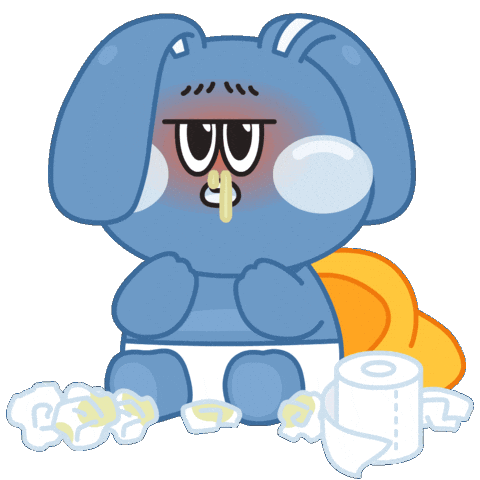 콧물 Sticker by antomignon