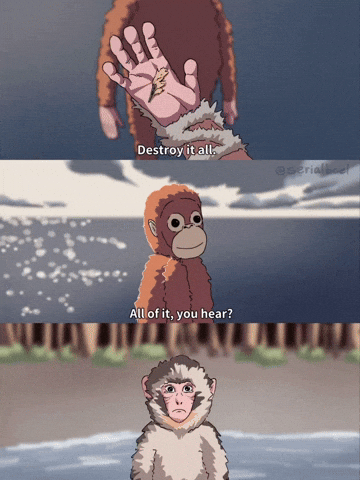 Punch Monkey GIF