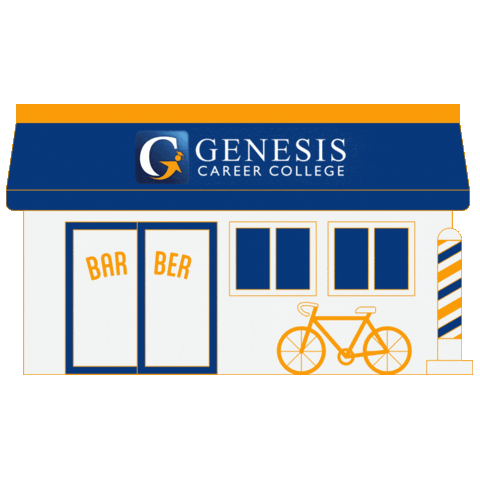 Barber College Sticker by Genesis Career College